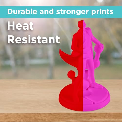 Polymaker ABS Filament 1.75mm Black, ABS 3D Printer Filament 1.75mm Heat Resistant 1kg - PolyLite ABS 3D Printing Filament 1.75mm, Strong & Durable, Dimensional Accuracy +/- 0.03mm