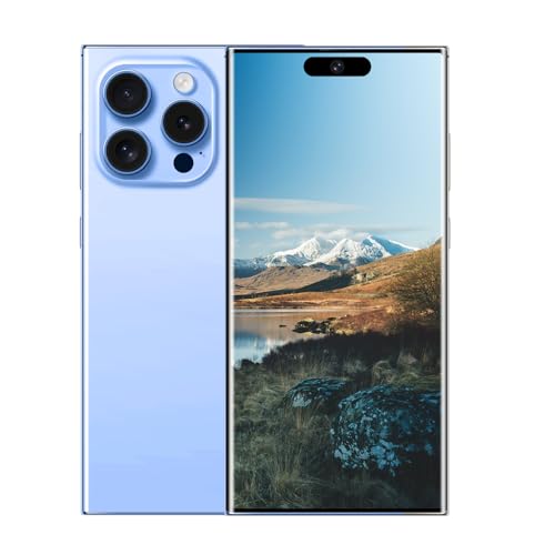 Unlocked Cell Phones Smartphones 5G Phone Android 13 Mobile Phones 8GB+256GB/7 Display/48MP+108MP Camera/6800 mAh/Dual SIM/Build-in Pen (White)