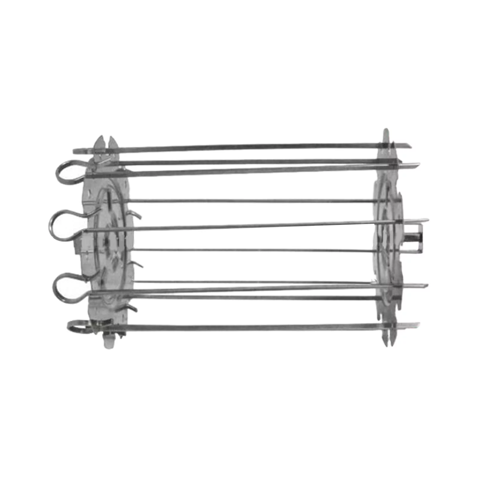 212mm/250mm Stainless Steel BBQ Kebab Makers - Chicken/Steak/Meat/Corn Skewer Machine - Roasting