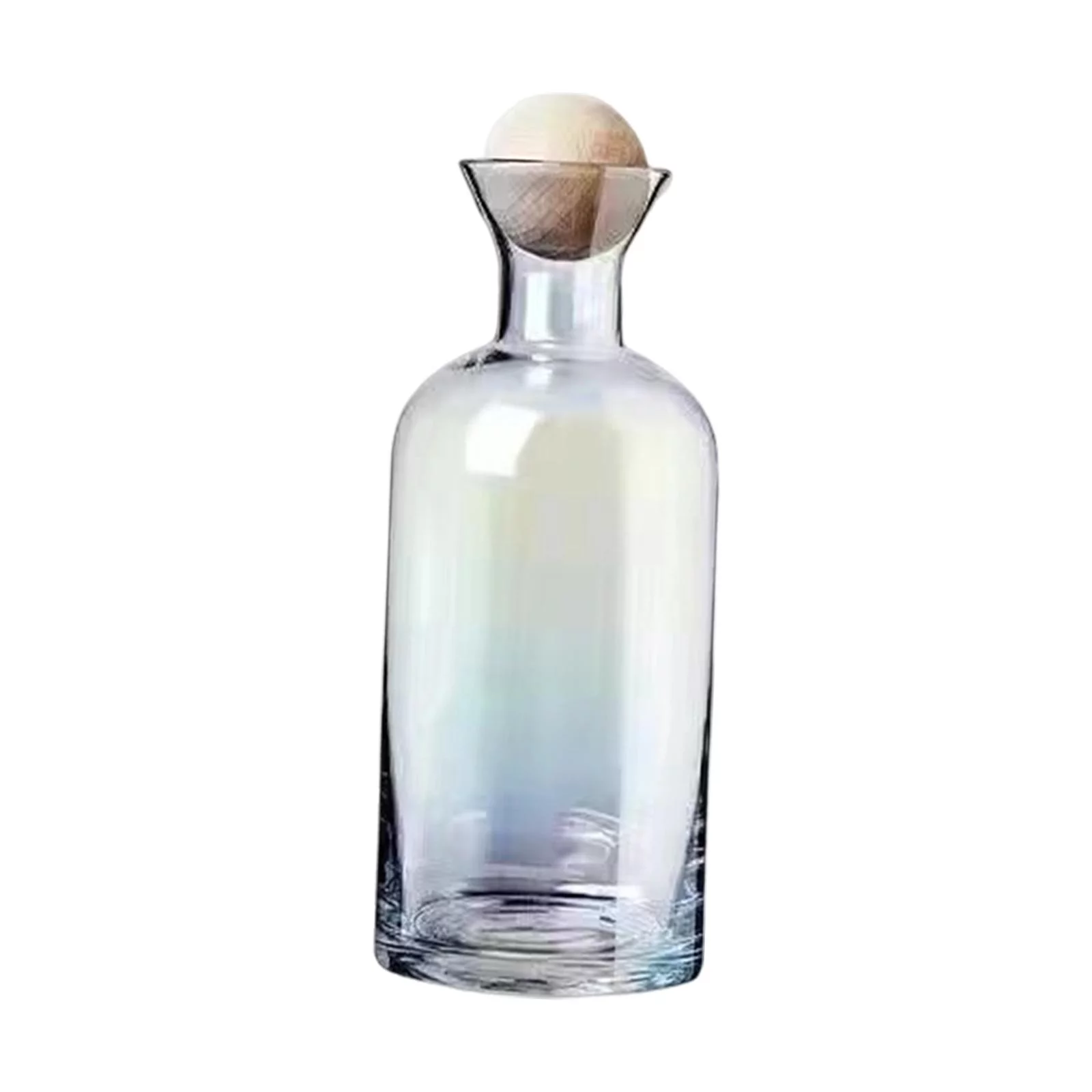 Creative 1200ml Tea Cup Water Pitcher Glass Can Large Spout Beer Can Clear Glass Colorful