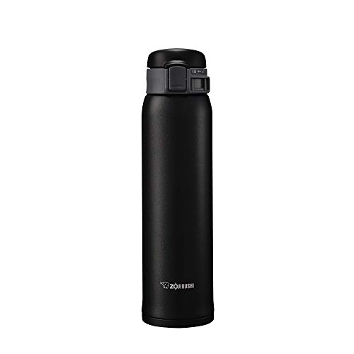 Zojirushi SM-SA60BA Stainless Steel Vacuum Insulated Mug, 1 Count (Pack of 1), Black, 20 oz.