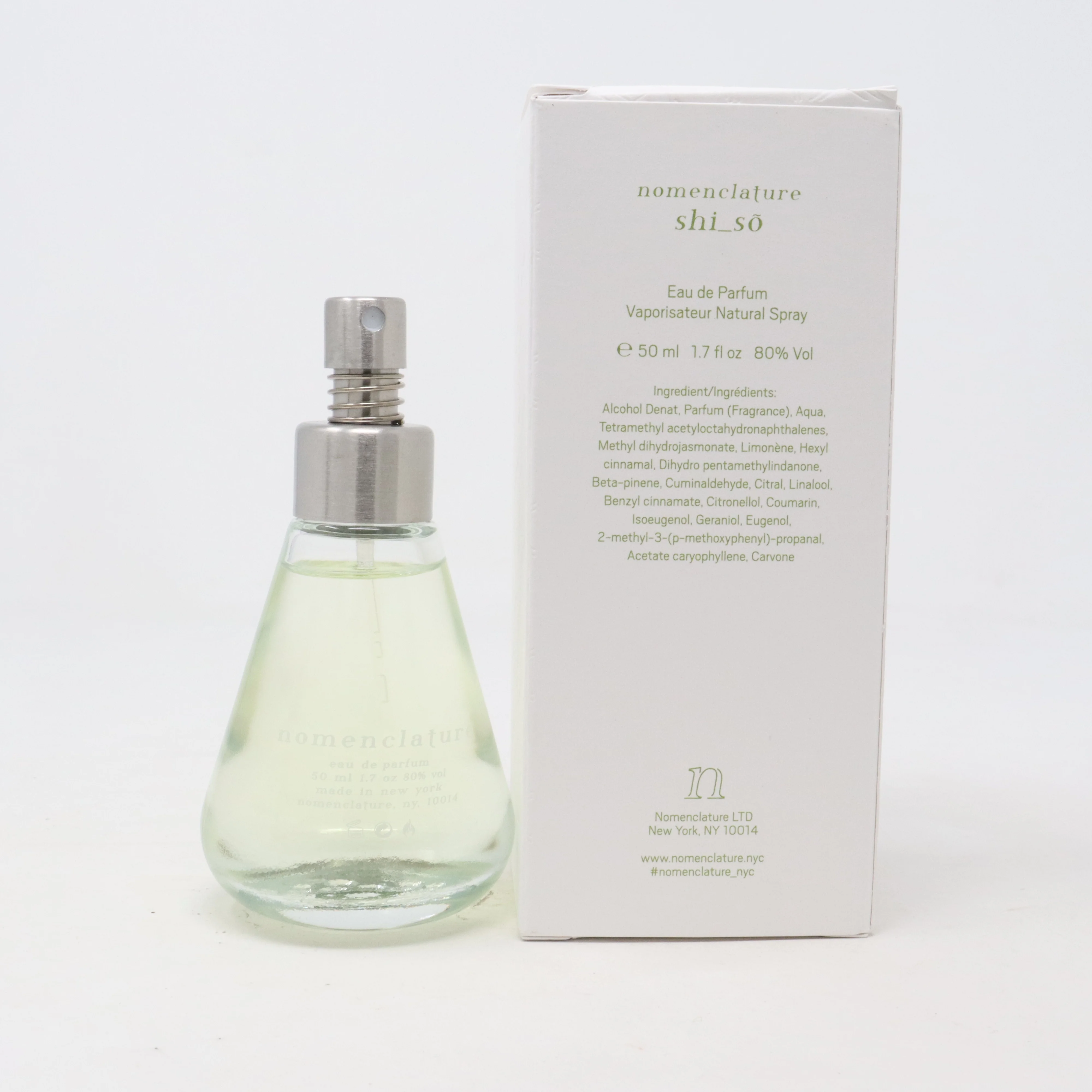 Shi_So by Nomenclature Eau De Parfum 1.7oz/50ml Spray New With Box