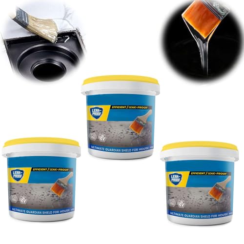 Multifunctional Invisible Waterproof Coating, 2024 New Clear Waterproof Patch & Seal Liquid, Super Strong Transparent Waterproof Coating Agent, Anti-Leakage Agent Leakage Protection Glue (150ML,2PCS)