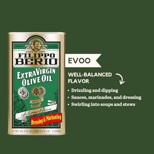 Filippo Berio Extra Virgin Olive Oil, 101.4 Ounce Tin
