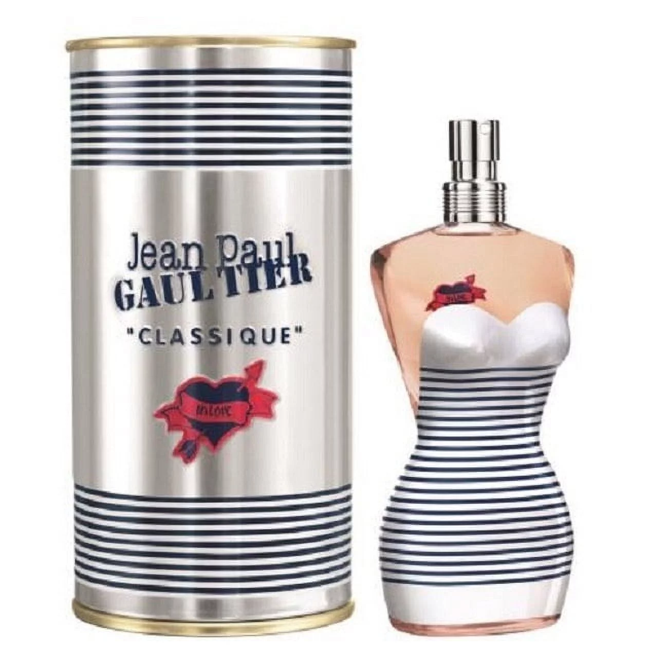 JEAN PAUL GAULTIER CLASSIQUE IN LOVE 3.4 EDT SP FOR WOMEN