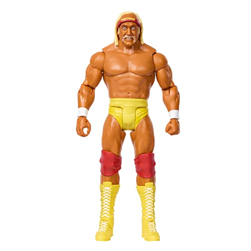 Mattel WWE Action Figure, Series #139 Hulk Hogan 6-inch Collectible with 10 Points of Articulation & Life-like Detail
