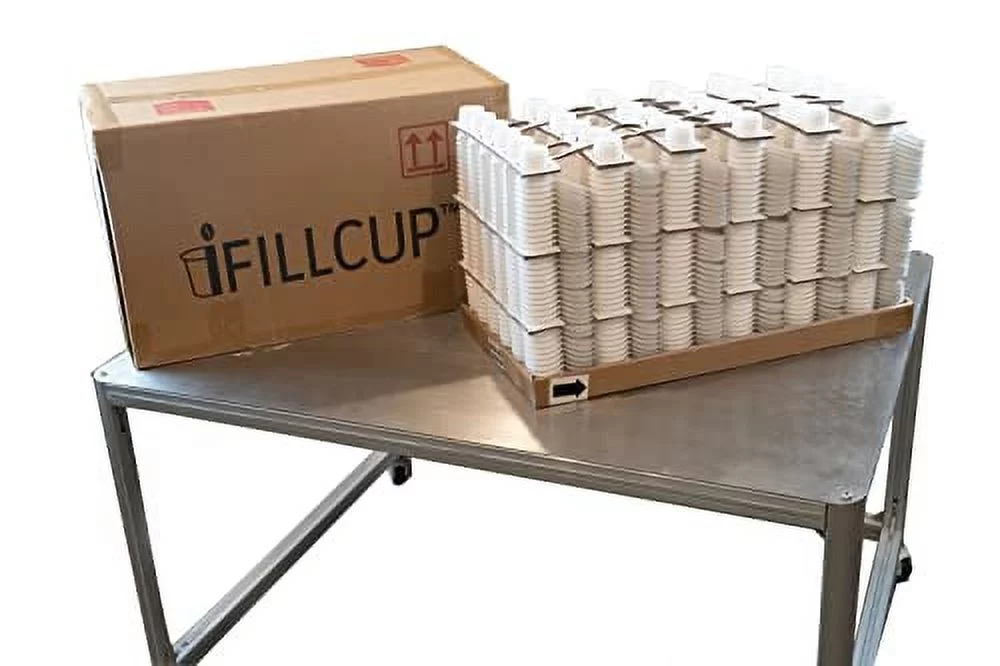iFillCup, 1296 Count White - Fill your own Single Serve Pods. Eco friendly 100% recyclable pods for use in all k cup brewers including 1.0 & 2.0 Keurig. Airtight to seal in freshness.