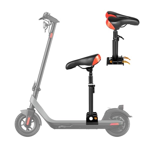 Electric Scooter Seat, Adjustable Saddle Seat with Shock Absorption Foam Cushion, Compatible with Xiaomi M365 and M365 Pro, 220lbs