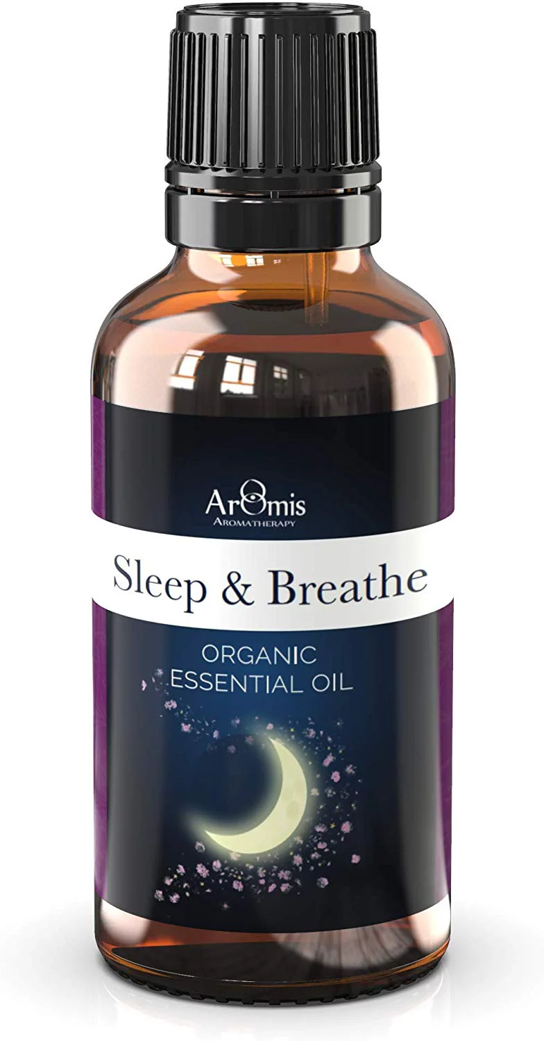 ArOmis Sleep & Breathe Essential Oil - 100% Pure Therapeutic Grade - 30ml (1 fl Oz), Undiluted, Premium, Blend, Oils Perfect for Aromatherapy Diffuser