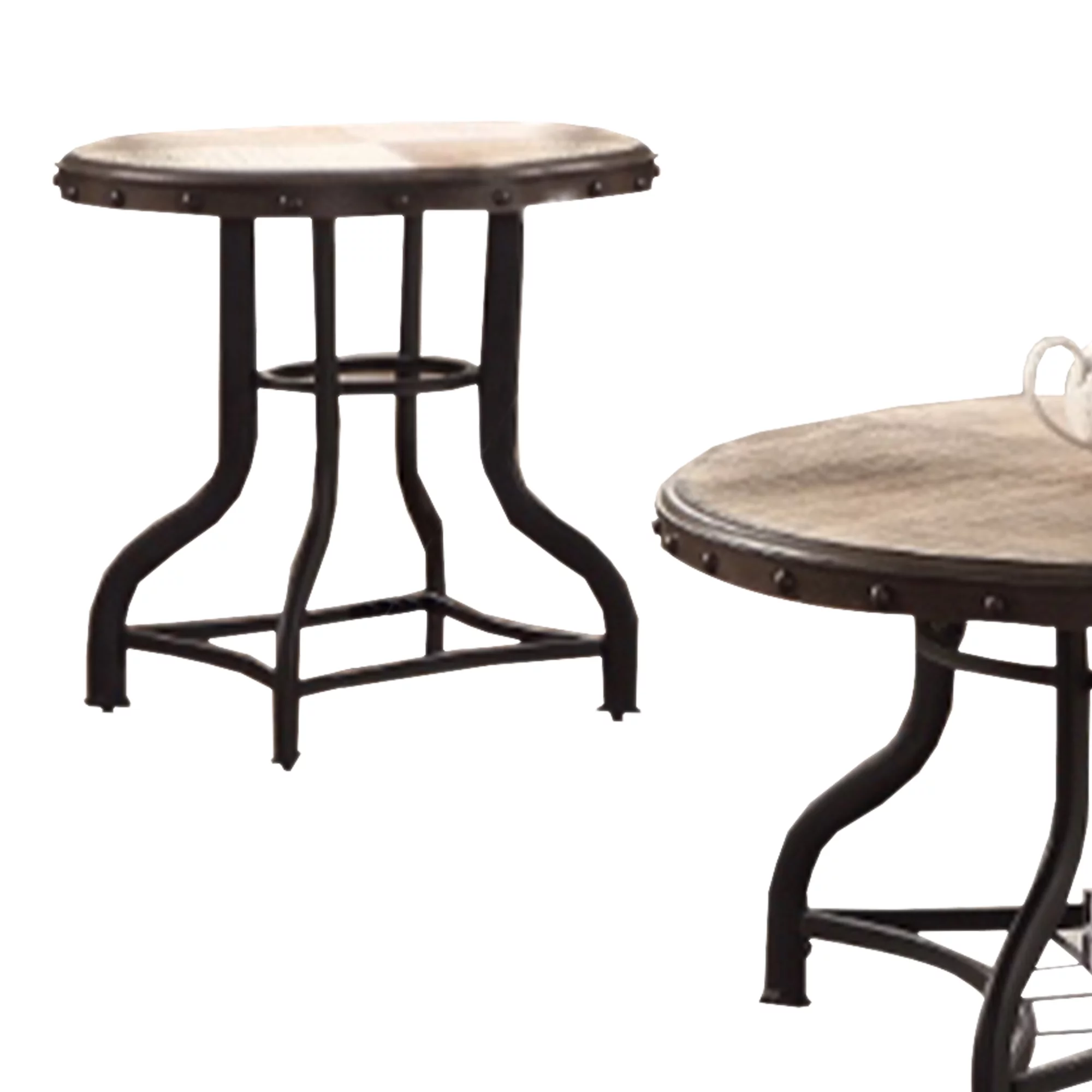 Faux Leather Upholstered Wooden Sofa Chair with Square Quilt Tuft Pattern on Backrest, White