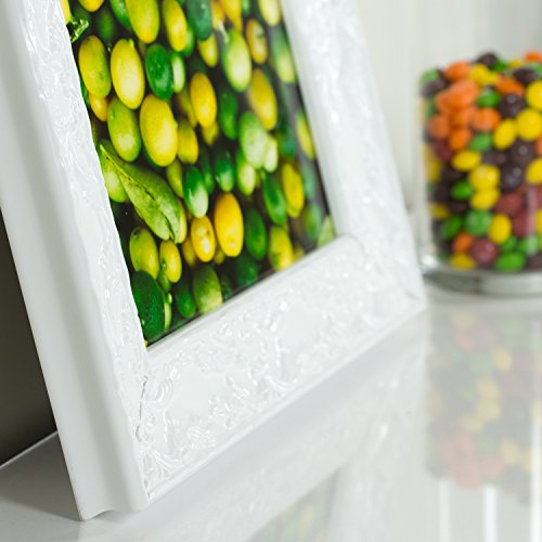 Craig Frames Renaissance, Obsidian Black Picture Frame, 8.5 by 11-Inch