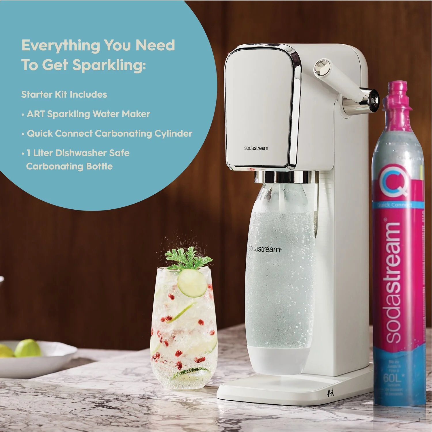 SodaStream Art Sparkling Water Maker - Black