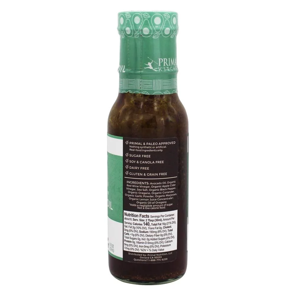 Primki Vinaigrette,Greek,Avo,Oi 8 Oz (Pack Of 6)