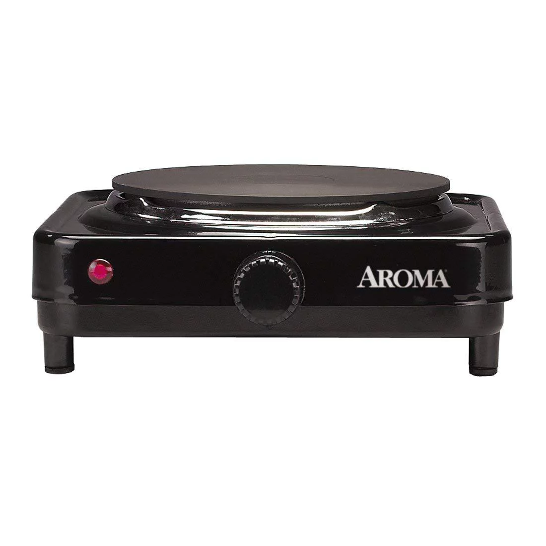 Aroma Housewares AHP-303/CHP-303 Single Hot Plate, Black