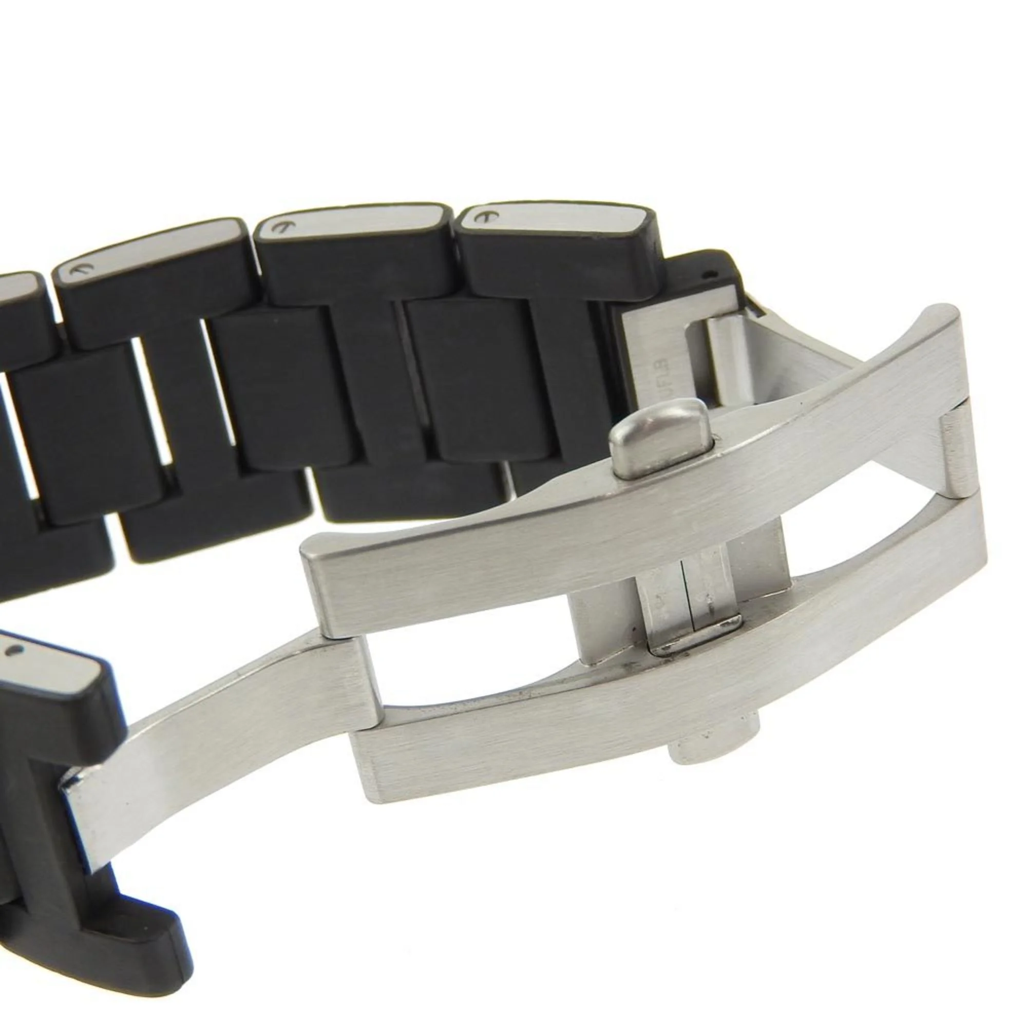 Pre-Owned Cartier CARTIER Pasha Watch Seatimer Date W31077M7 Stainless Steel x Rubber Silver Black Automatic Dial Men's I213023041 (Fair)