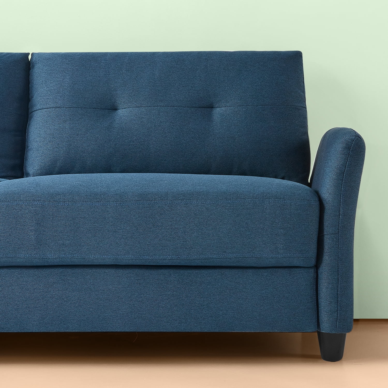 Zinus Ricardo 2-Seater Loveseat, Lyon Blue