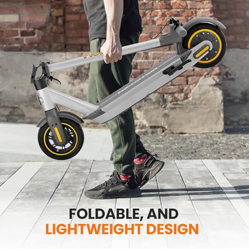 Hurtle Teenager Kick Scooter - 2 Wheel With Adjustable T-Bar Handlebar - Folding Adult With Alloy Anti-Slip Deck - 8