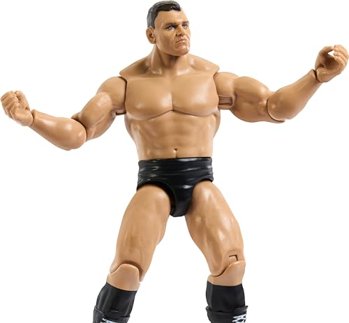 Mattel WWE Action Figure, Series #145 Gunther 6-inch Collectible with 10 Articulation Points & Life-Like Look