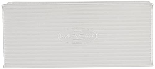 USA Pan Bakeware Pullman Loaf Pan with Cover, 13 x 4 inch, Nonstick & Quick Release Coating, Made in the USA from Aluminized Steel