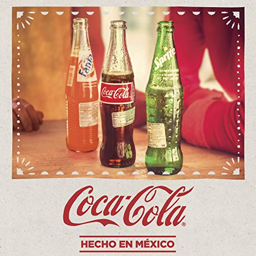 Mexican Coke Fiesta Pack, 12 fl oz Glass Bottles, 12 Pack