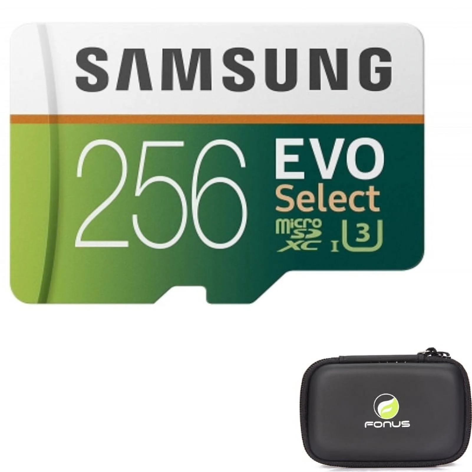 256GB Memory Card w Carry Case for Kyocera DuraForce Pro 2/DuraSport 5G - Samsung Evo High Speed MicroSD Class 10 MicroSDXC, Hard Cover for Kyocera DuraForce Pro 2/DuraSport 5G
