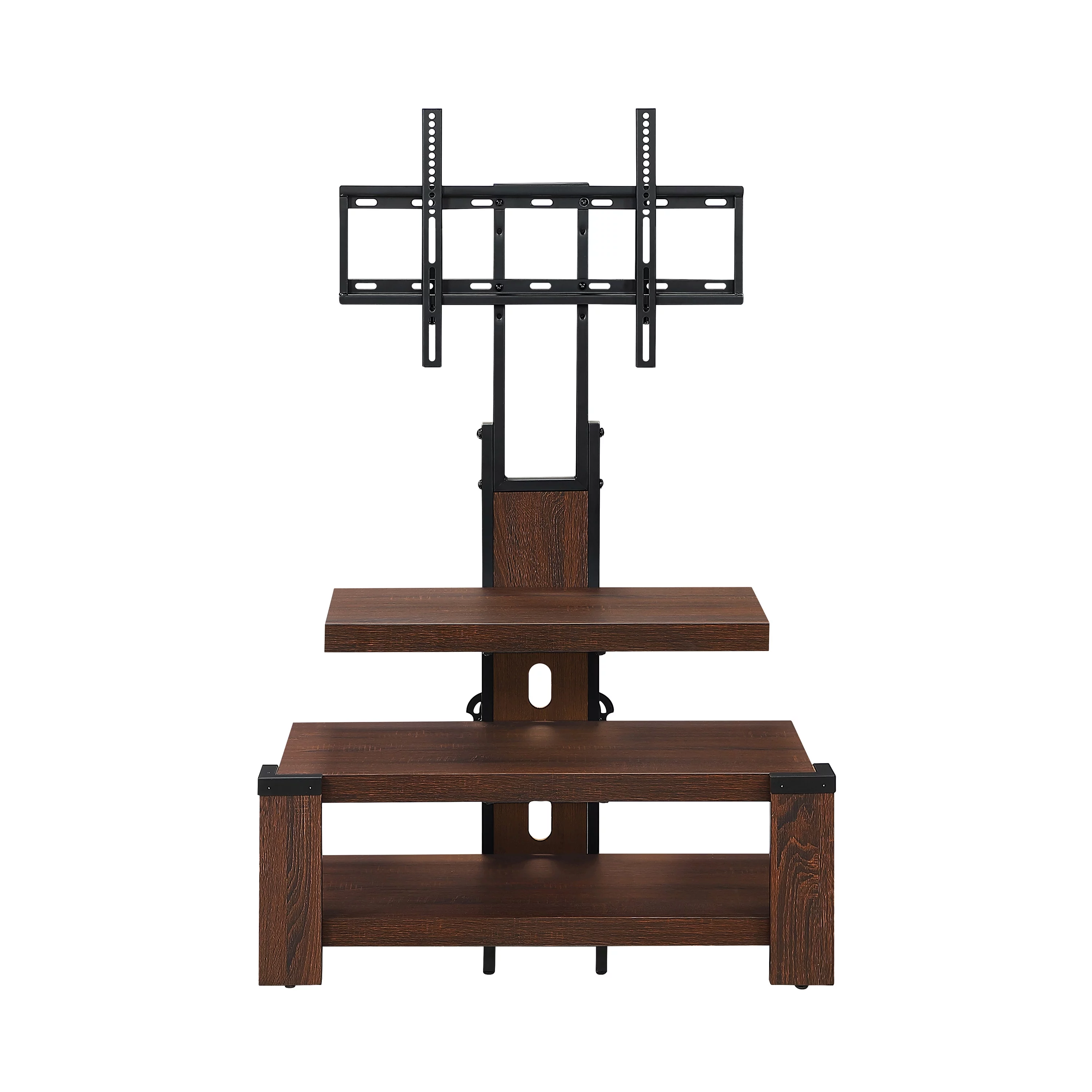 Whalen 3-Shelf Television Stand with Floater Mount for TVs up to 55