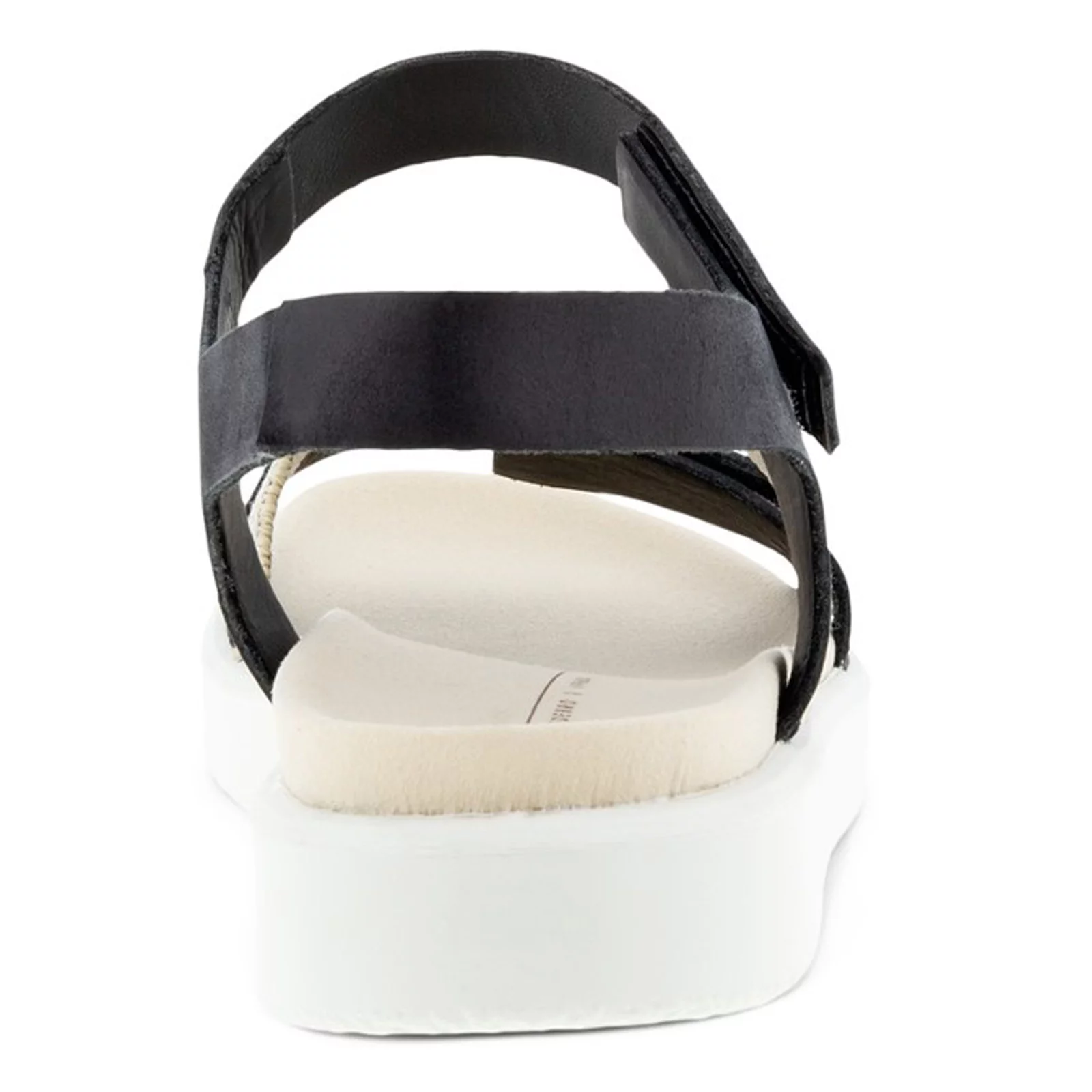 ECCO Women's Flowt 2 Band Sandal, Black, 9-9.5