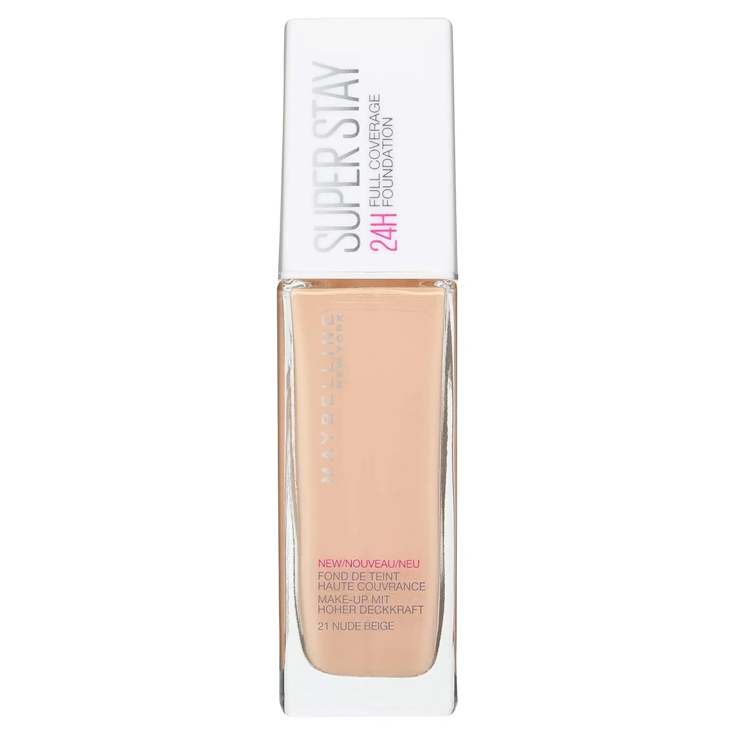 Maybelline Superstay 24 Hour Foundation 21 Nude Beige 30Ml