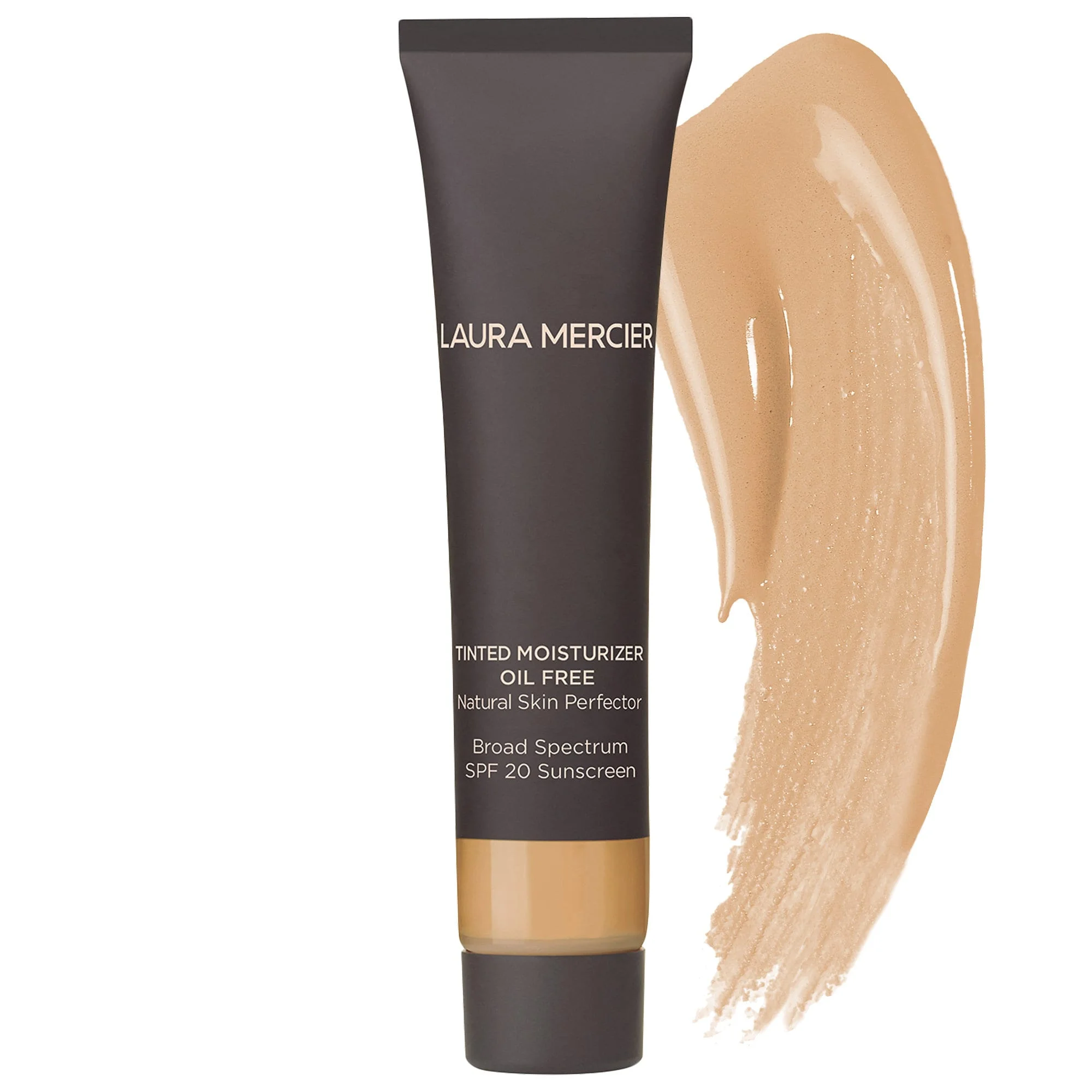 Laura Mercier Mini Tinted Moisturizer Oil Free Natural Skin Perfector Broad Spectrum SPF 20 - 3W1 Bisque - for medium with warm undertones - 0.85 oz/25 mL