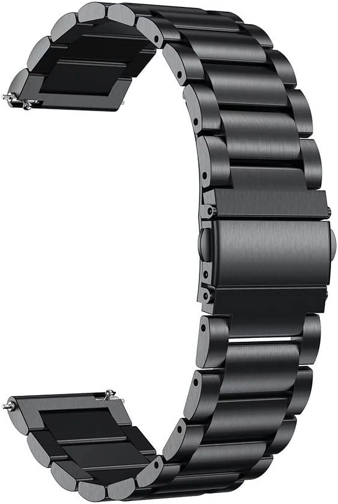 Compatible for Vivoactive 4S s, 18mm Quick Release Stainless Steel Metal Watch Strap Compatible for Garmin
