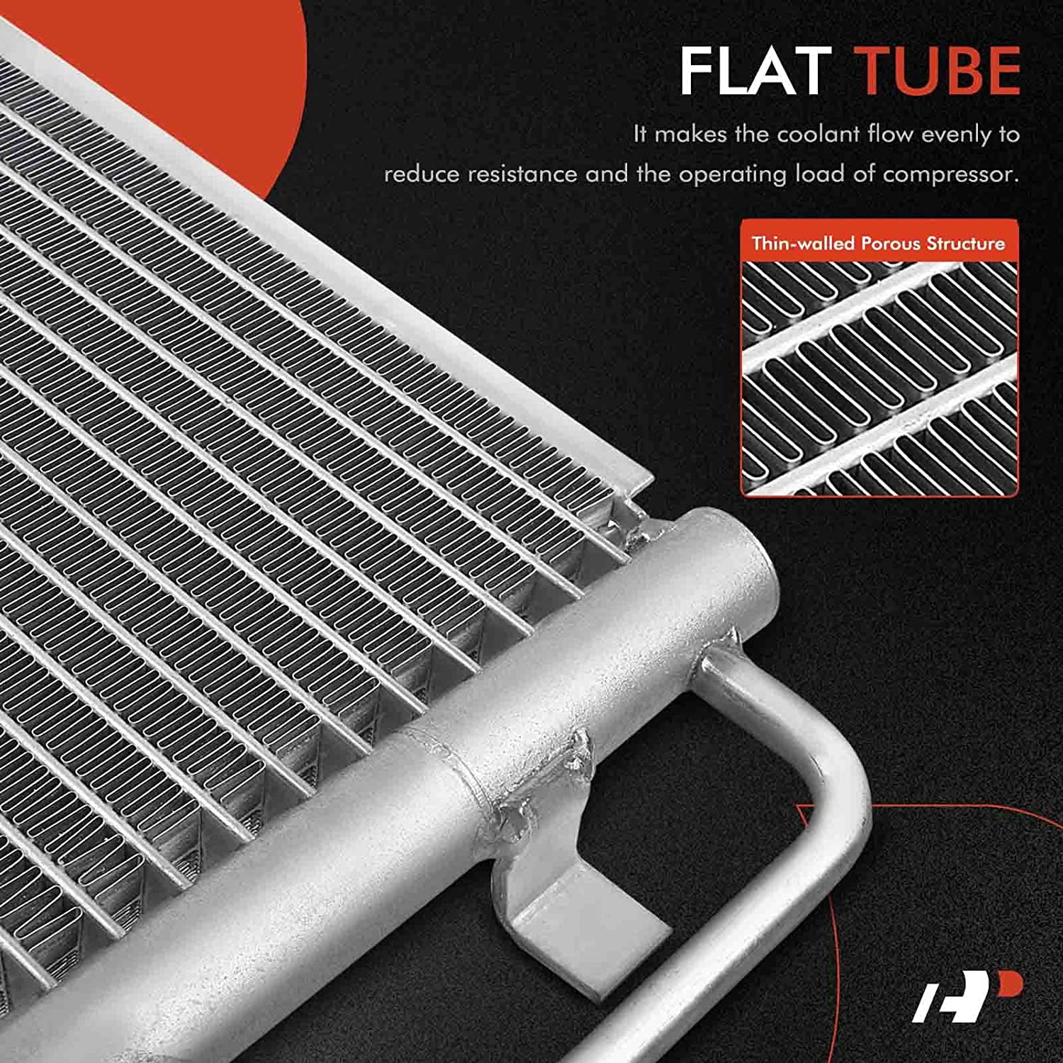 A-Premium Air Conditioning A/C Condenser Compatible with Mitsubishi Mirage 2017-2022, Mirage G4 2017-2022, L3 1.2L, Replace# 30050, 7812A339