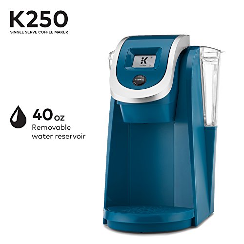 Keurig K250 Coffee Maker, Single Serve K-Cup Pod Coffee Brewer, With Strength Control, Plum Grey