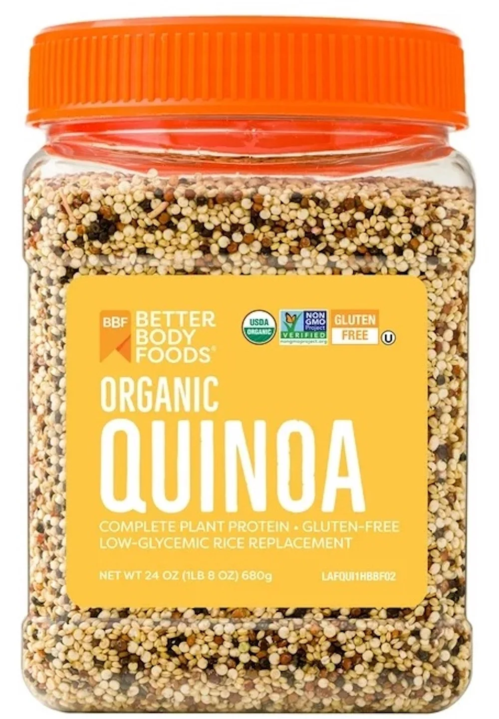 BetterBody Foods Organic Quinoa Medley, 1.5 Pound (Pack of 10)