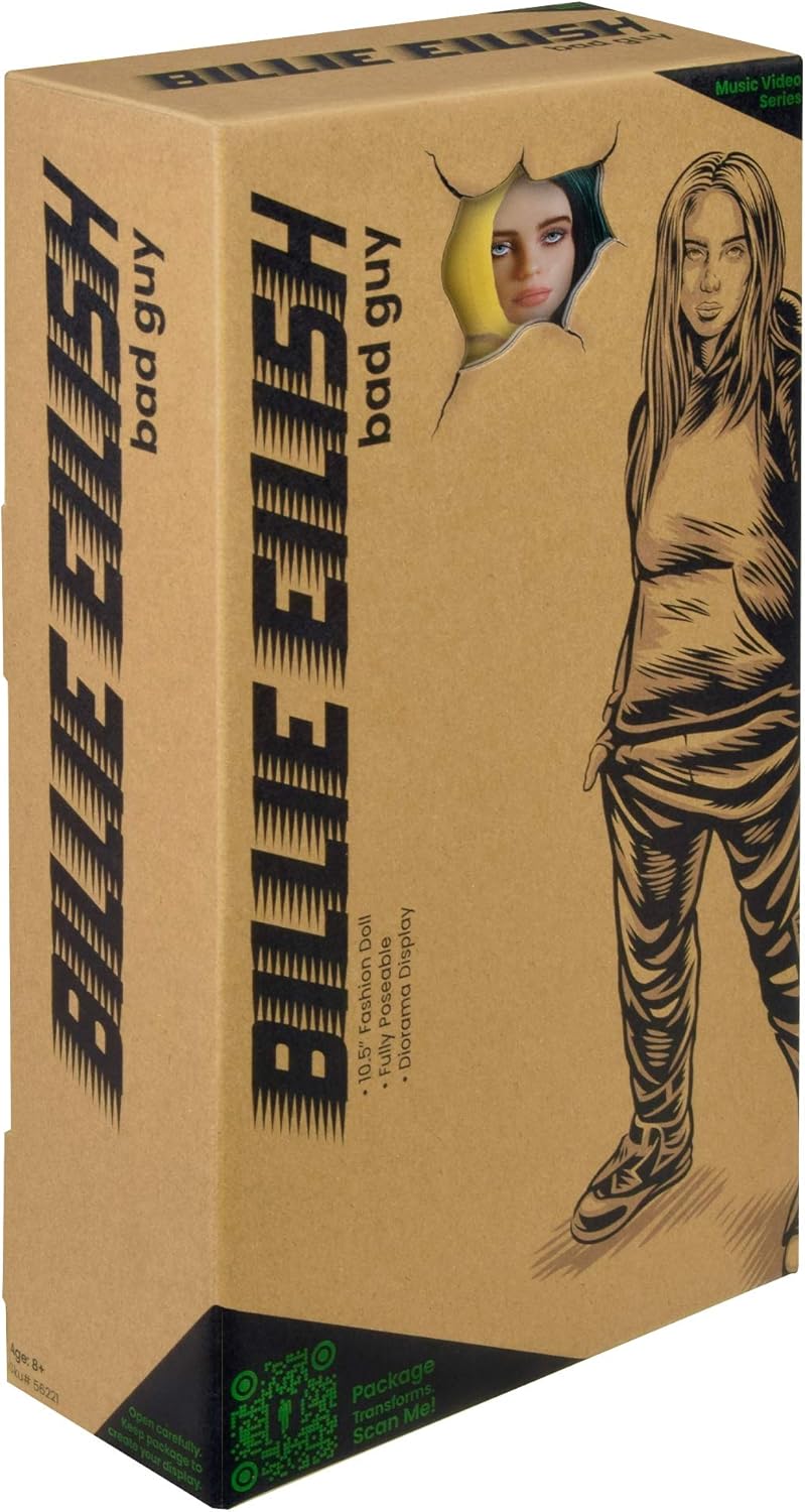 Billie Eilish Bad Guy Fashion Doll, Yellow