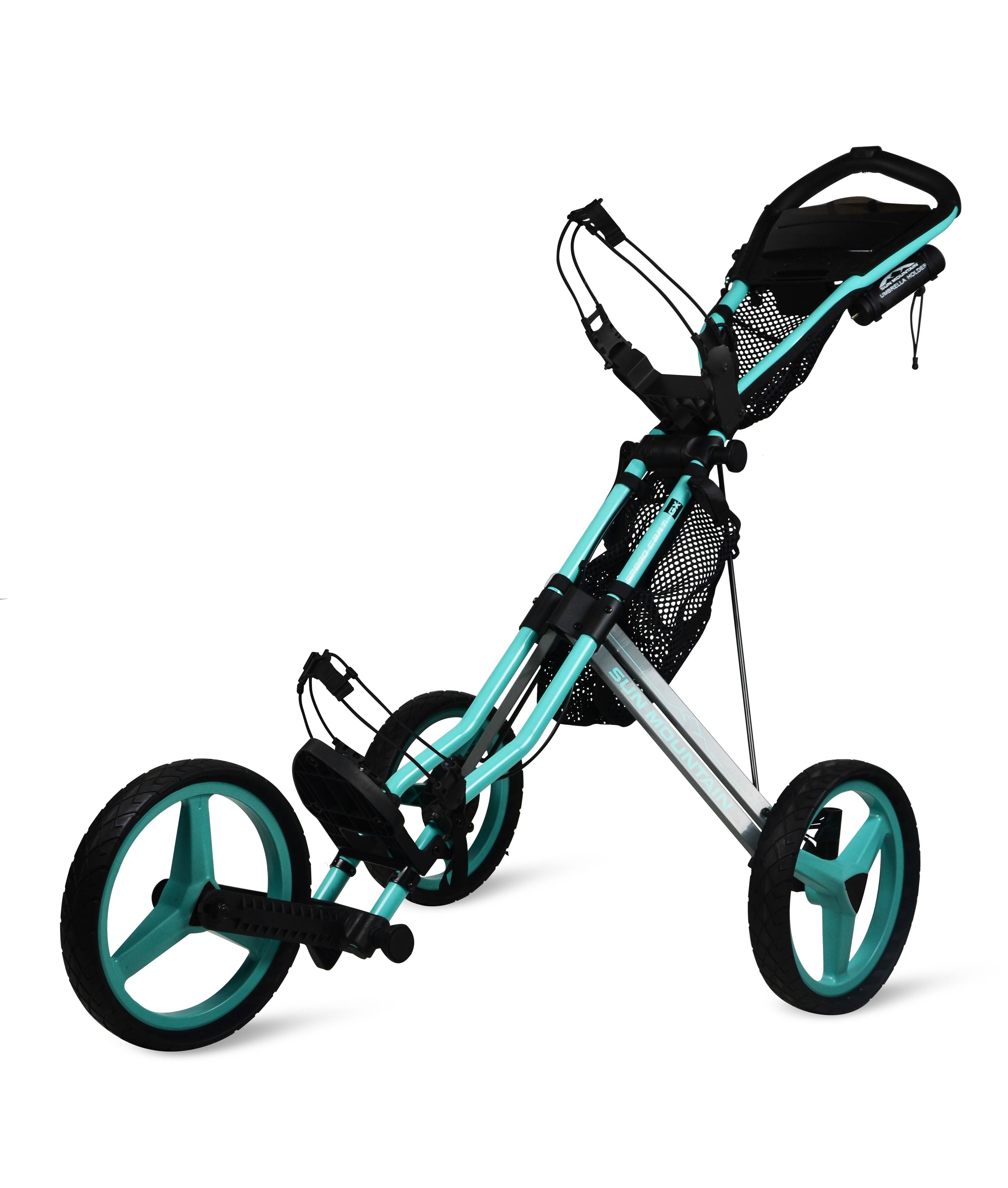 Sun Mountain Speed Cart GX Push Cart - Bahama/Steel