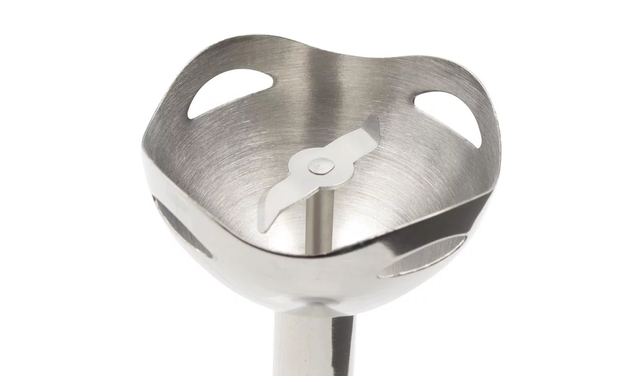 Eternal Kitchen Ideas Immersion Hand Blender with Whisk Attachment, Measuring Cup & Chopper | Heavy Duty, Black