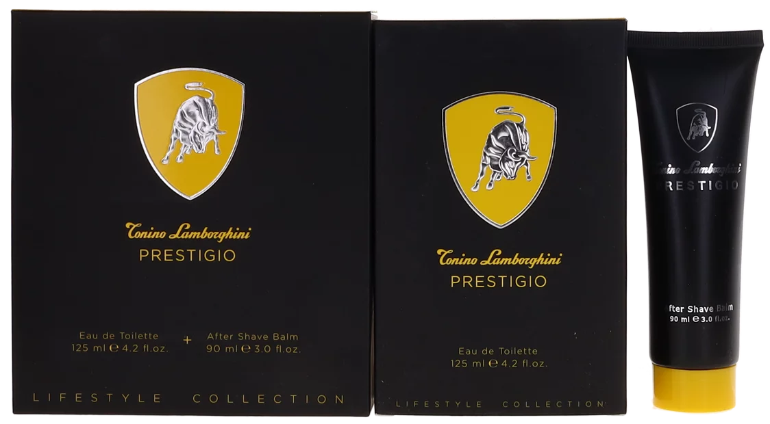 Prestigio By Tonino Lamborghini For Men Set: EDT+ASB (4.2+3.0)oz NEW