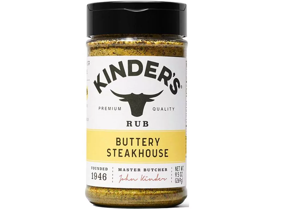 BETRULIGHT - The Blend Seasoning/ Buttery Steakhouse Rub Are Gluten Free, Non-GMO, and No added MSG Kinder's The Blend Seasoning Salt, Pepper and Garlic And Kinders Buttery Steakhouse Rub – 2 Pack