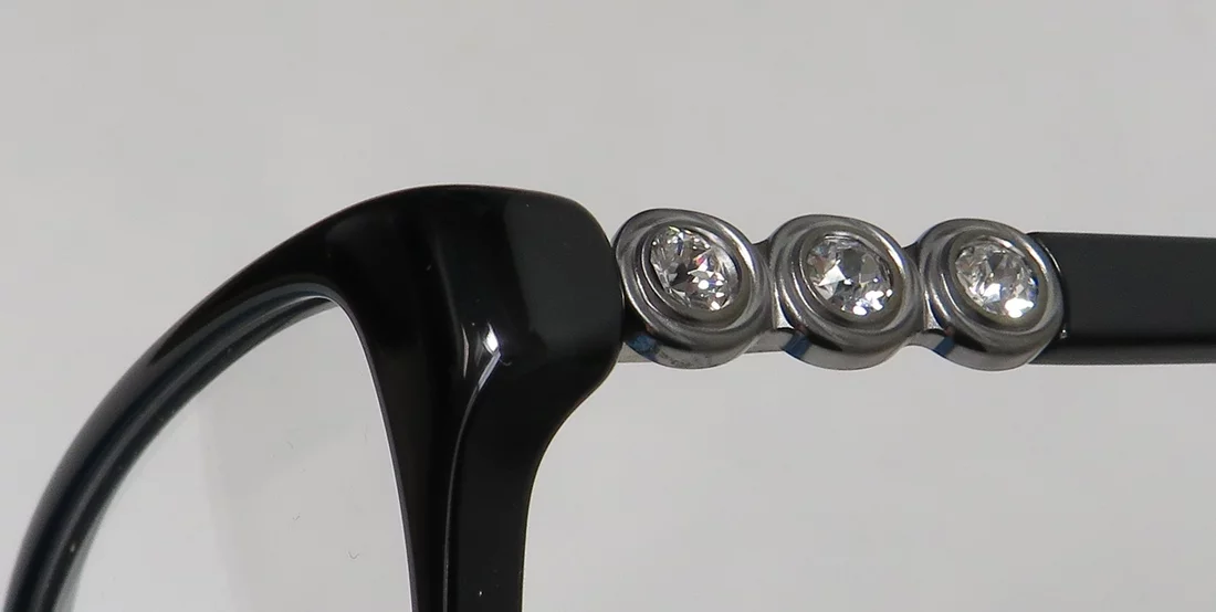 VERA WANG Eyeglasses ELGANTINE Black 52MM