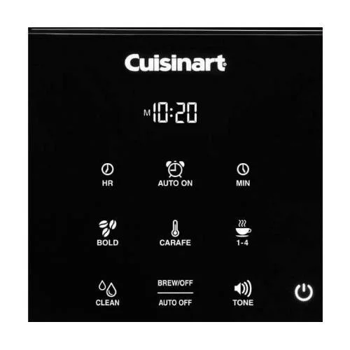 Cuisinart DCC-T20 14-Cup Touchscreen Programmable Coffeemaker with Tumbler
