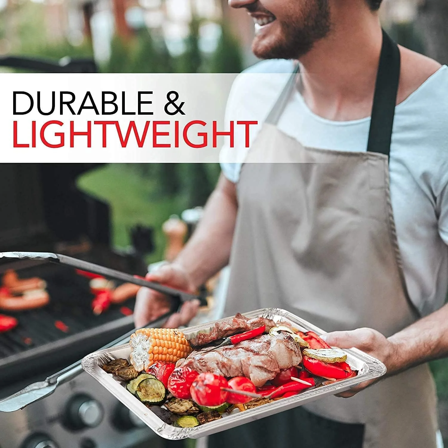 Small Broiler Aluminum Disposable Pan (100 Qty)