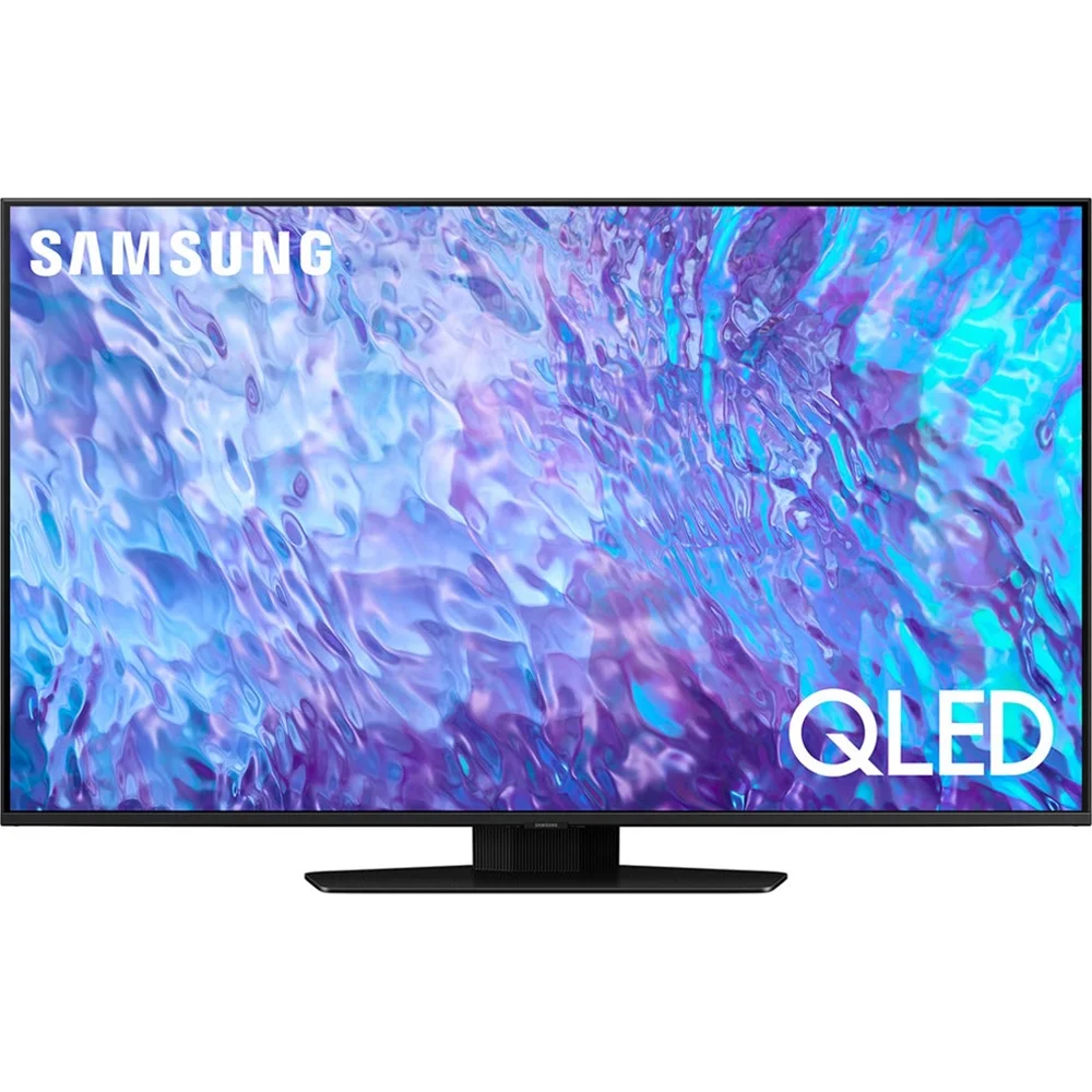 Samsung 50-Inch Class QLED 4K Q80C Series Quantum HDR, Dolby Atmos Object Tracking Sound Lite, Direct Full Array, Q-Symphony 3.0, Gaming Hub, Smart TV with Alexa Built-in (QN50Q80C, 2023) - (Open Box