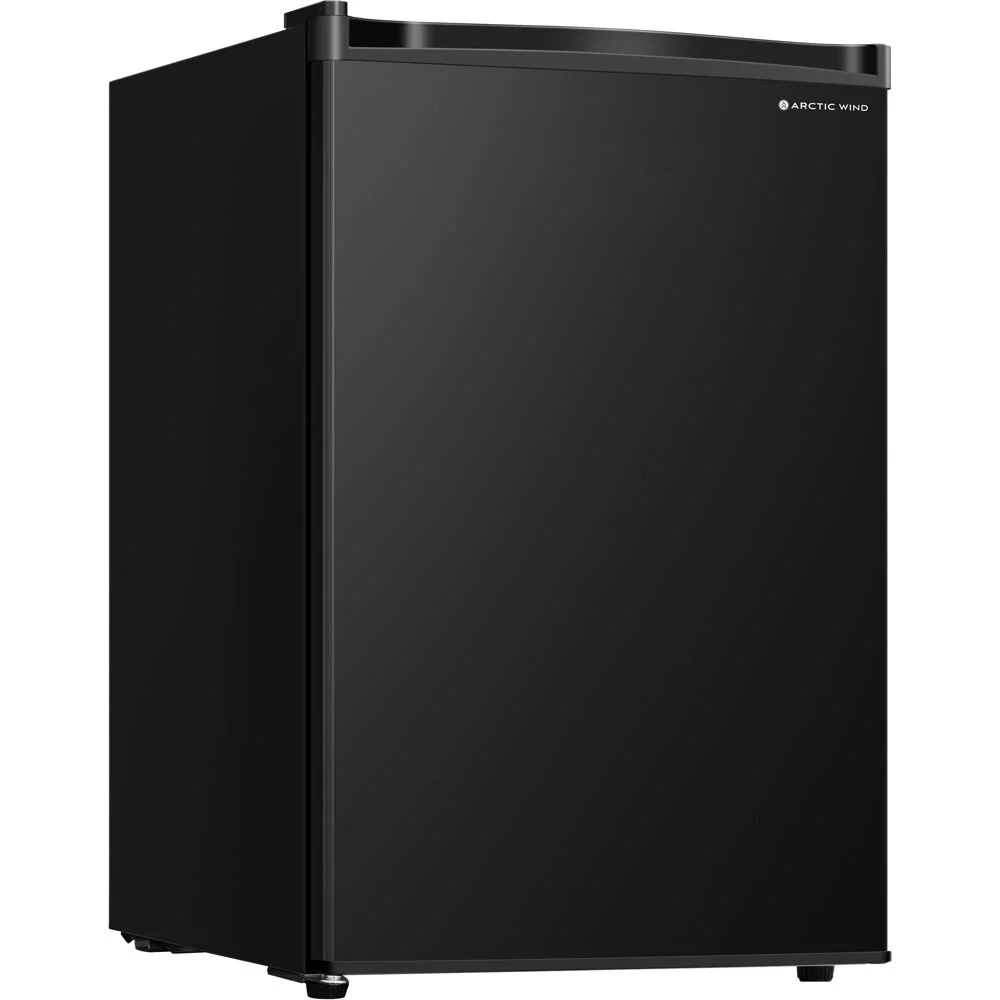 Arctic Wind 2.6-Cu. Ft. Energy Star Compact Refrigerator with Freezer Compartment in Black