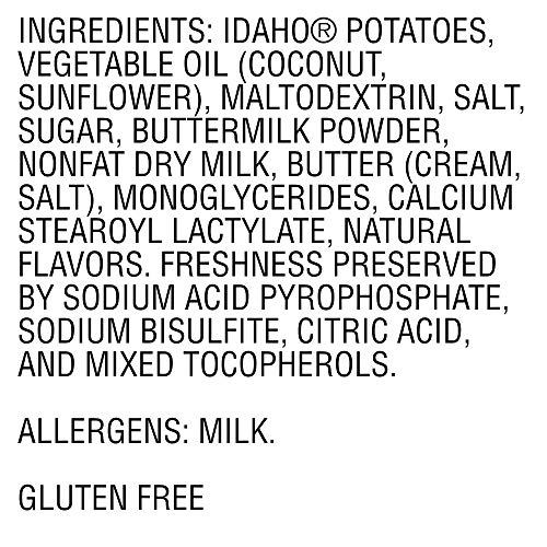 Idahoan® Buttery Homestyle® Mashed Potatoes, 4 oz (Pack of 12)