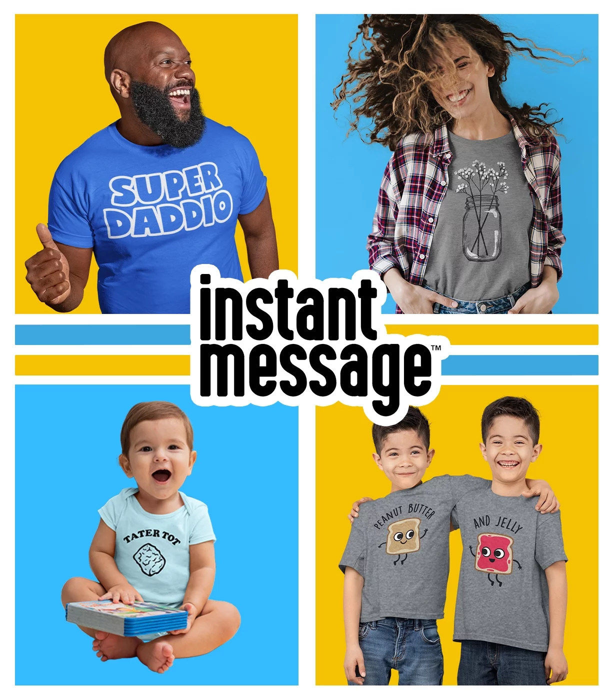 Instant Message - Stay Curious Cat - Toddler & Youth Crewneck Fleece Sweatshirt