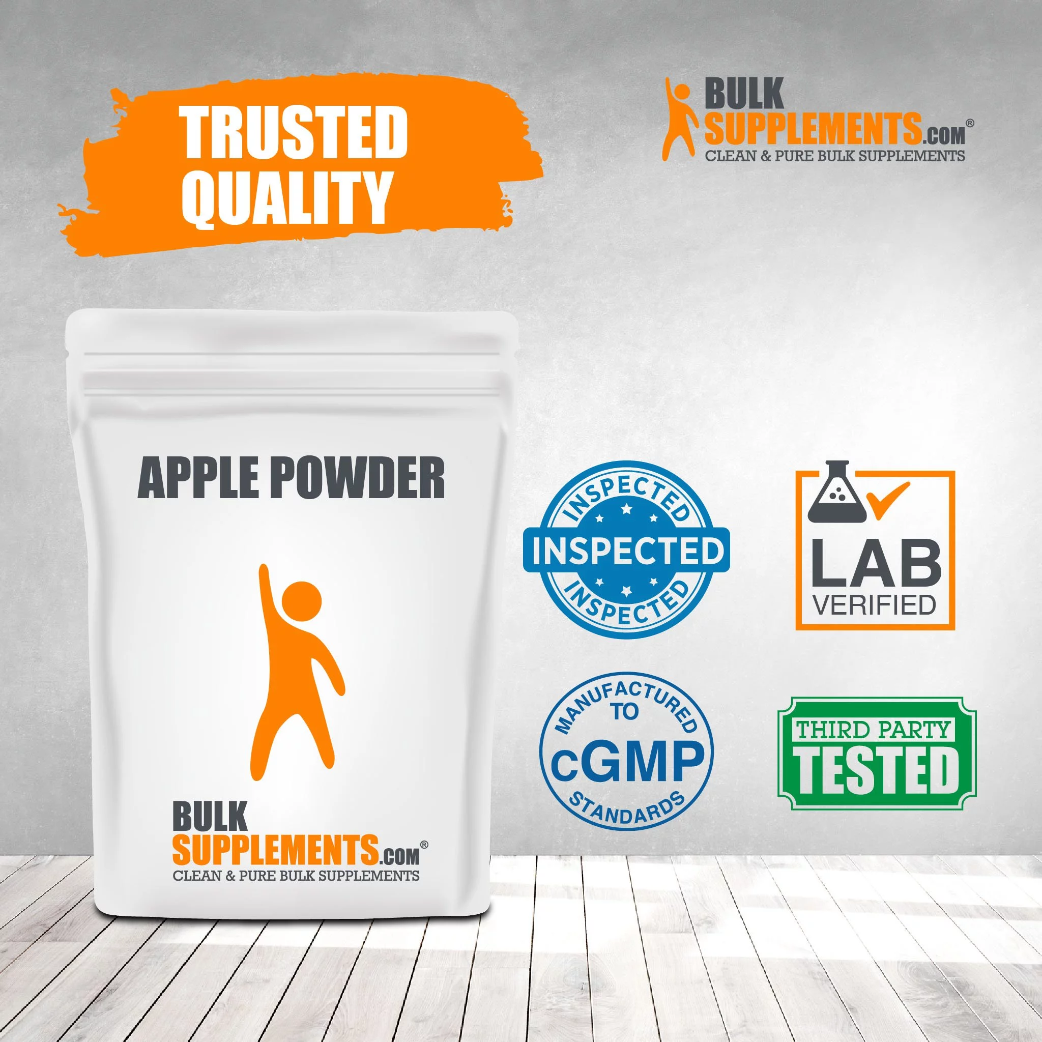 BulkSupplements.com Apple Powder 5g - Natural Fiber Supplement (1 Kilogram)