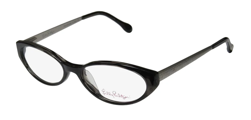LILLY PULITZER Eyeglasses VALERIE Black 49MM