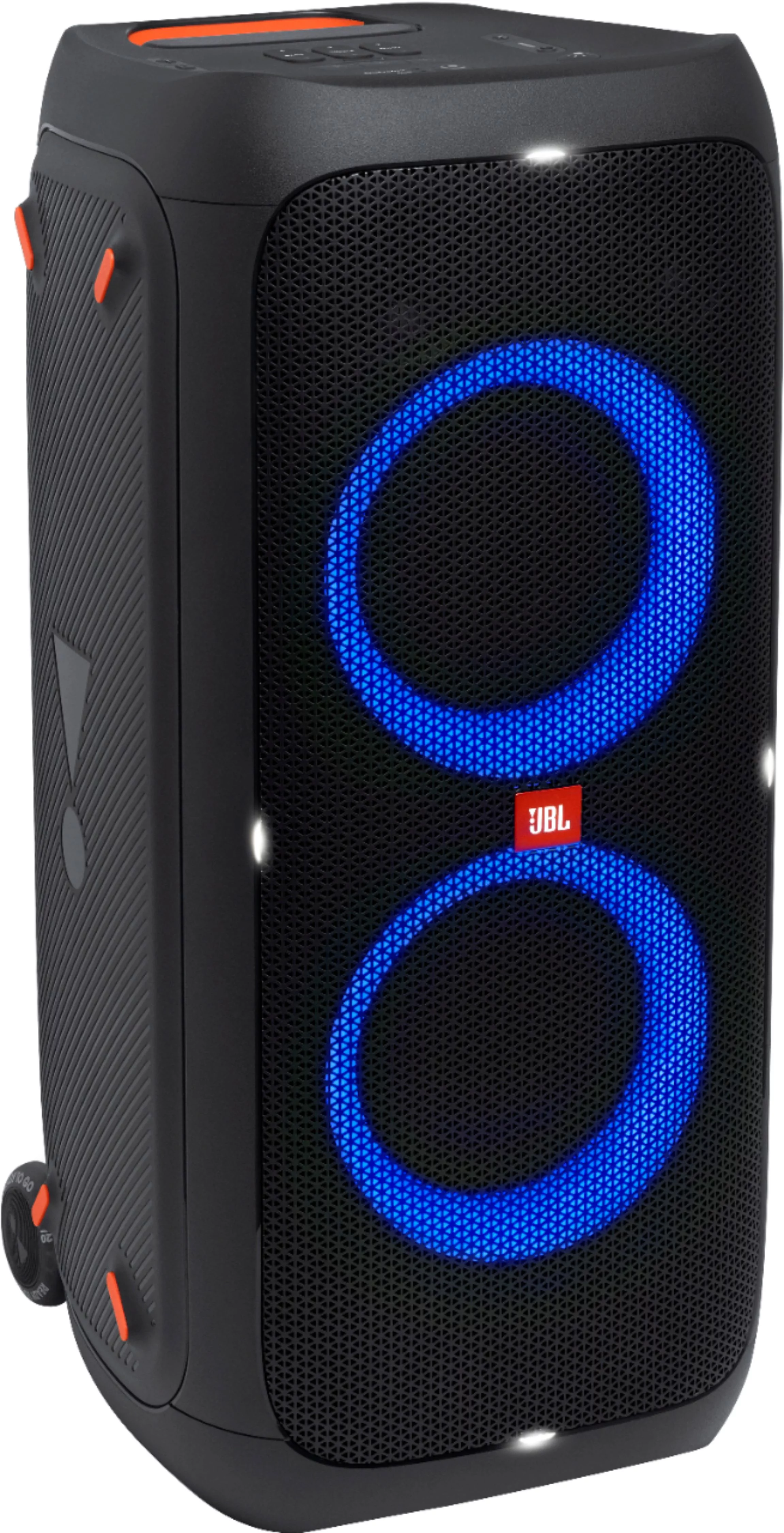JBL Partybox 310 Portable Bluetooth Speaker with LED Lighting, Black