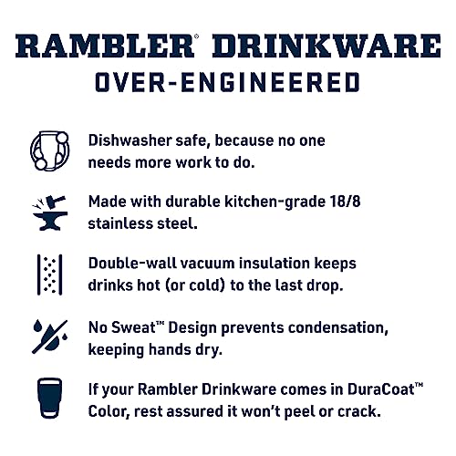 YETI Rambler 46 oz Bottle, Vacuum Insulated, Leakproof, Stainless Steel with Chug Cap