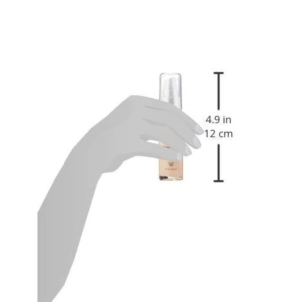 Almay Truly Lasting Color Liquid Makeup, Long Wearing Natural Finish Foundation with Vitamin E and Lemon Extract, Hypoallergenic, Cruelty Free, -Fragrance Free, Dermatologist Tested, 120 Ivo